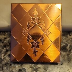 Vintage MCM Copper Folding Picture Compact